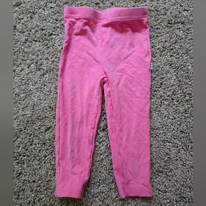Little Sleepies Pink Kids Leggings